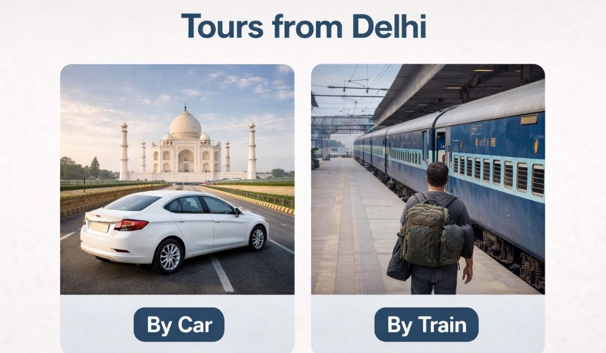 Taj Mahal Tours from Delhi – By Car or By Train